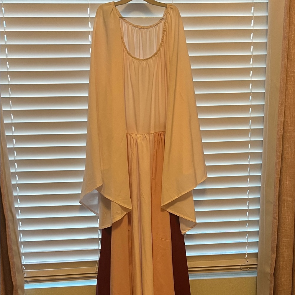 Elegant Multicolor Maxi Dress